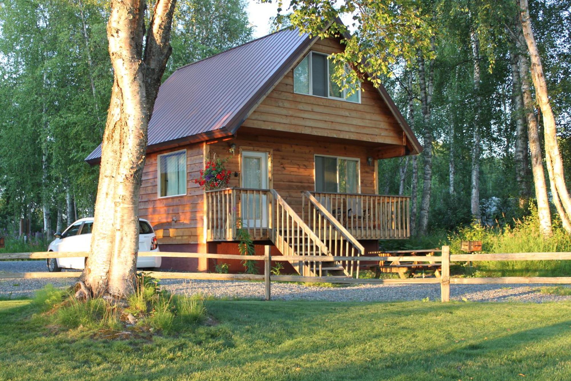 Susitna River Lodging, Riverside Cabins Talkeetna Exterior photo