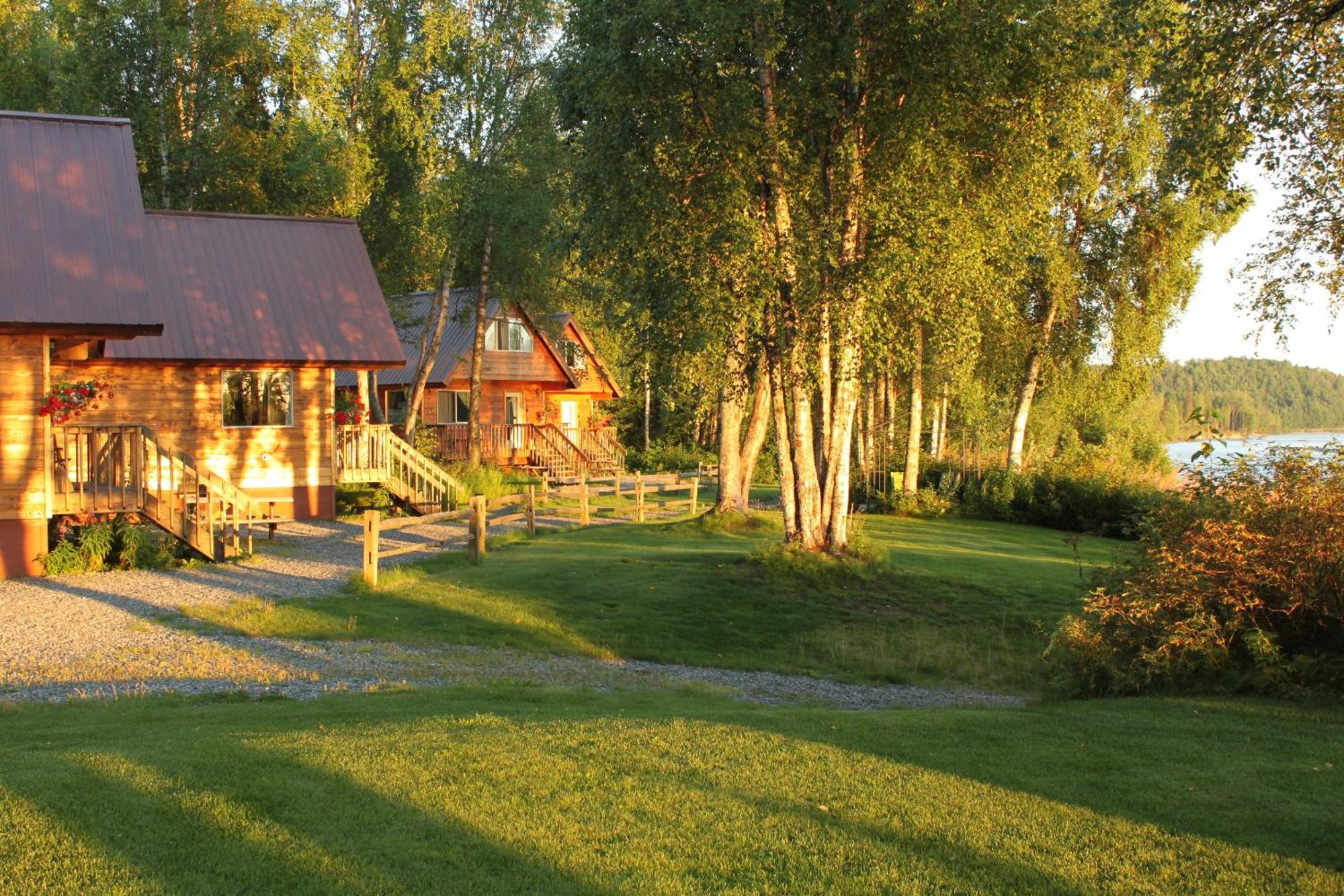 Susitna River Lodging, Riverside Cabins Talkeetna Exterior photo